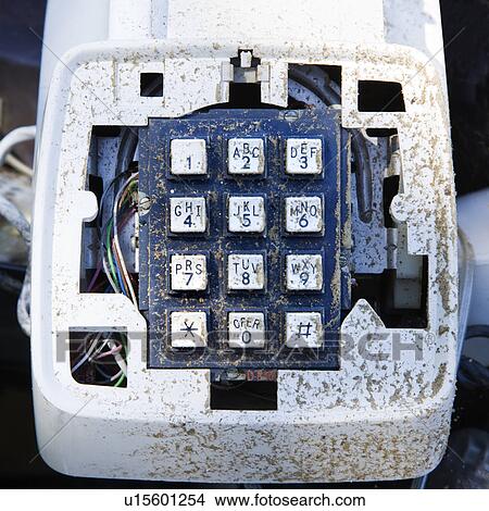 Closeup of old dirty telephone. View Large Photo Image Picture - Closeup of old dirty telephone.. Fotosearch