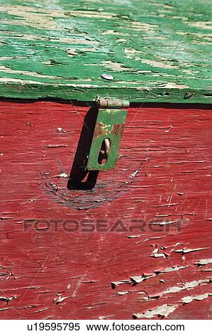 Old red and green weathered wooden storage container. View Large Photo Image Stock Photography - Old red and green weathered wooden storage container.. Fotosearch