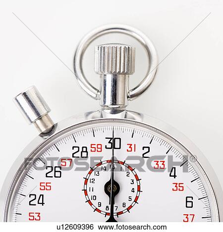 Stock Photograph - Detail of stopwatch. . Fotosearch