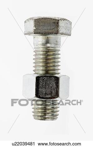 Nut and bolt against View Large Photo Image Stock Image - Nut and bolt against . Fotosearch
