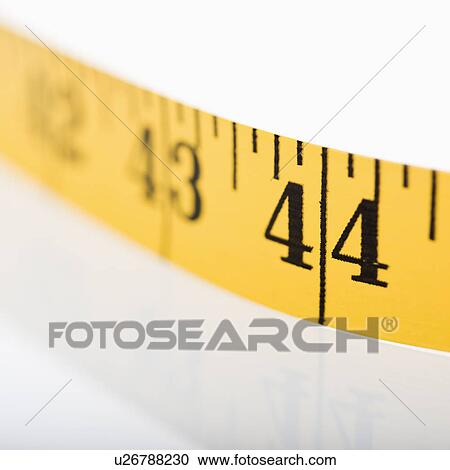 Stock Image - Selective focus of measuring tape. Fotosearch