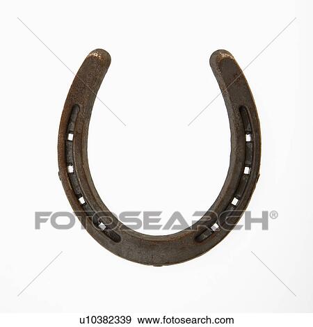 Upside down horseshoe against white background. View Large Photo Image Stock Photo - Upside down horseshoe against white background.. Fotosearch