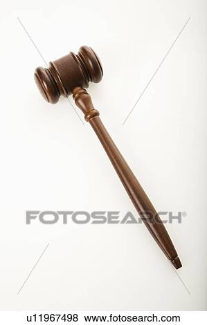 Wooden gavel. View Large Photo Image Stock Photo - Wooden gavel.. Fotosearch