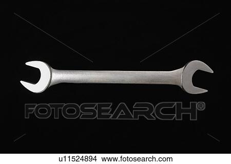 Metal crescent wrench View Large Photo Image Picture - Metal crescent wrench. Fotosearch