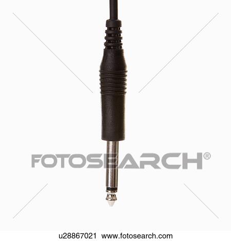 Mono stereo plug on cord View Large Photo Image Stock Image - Mono stereo plug on cord . Fotosearch