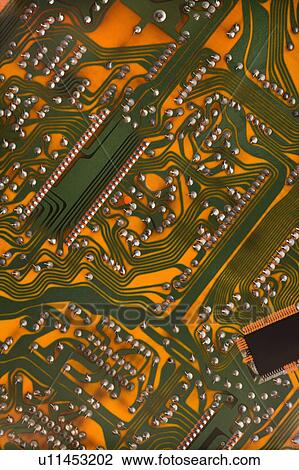 Orange circuit board detail. View Large Photo Image Stock Image - Orange circuit board detail.. Fotosearch