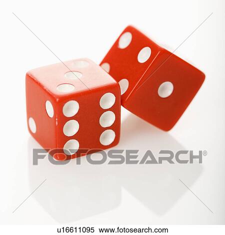 Two red dice View Large Photo Image Stock Photography - Two red dice. Fotosearch