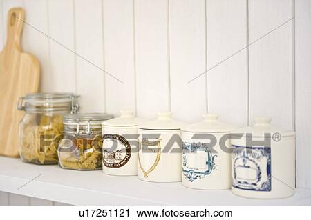 Stock Image - Canisters. Fotosearch