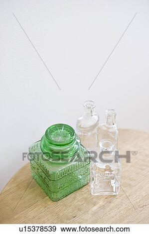 Stock Photo - Empty bottles. Fotosearch