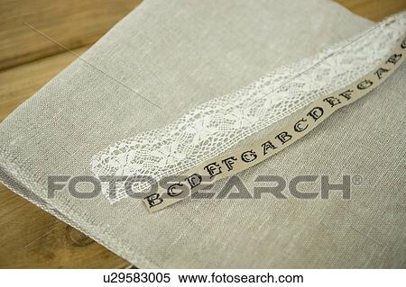 Lace Ribbon and fabric View Large Photo Image Stock Photography - Lace Ribbon and fabric. Fotosearch