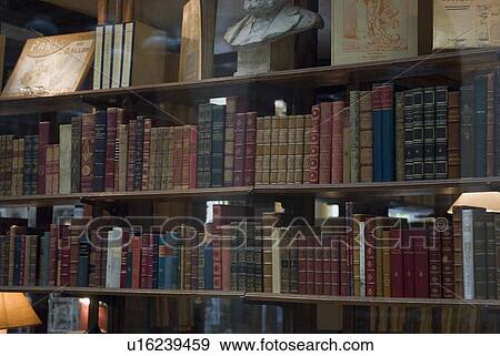 Secondhand bookstore in Paris View Large Photo Image Stock Photo - Secondhand bookstore in Paris. Fotosearch