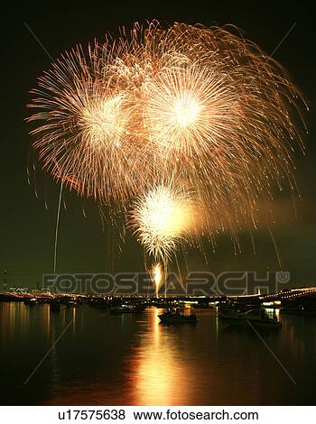 Stock Photo - Fireworks. Fotosearch