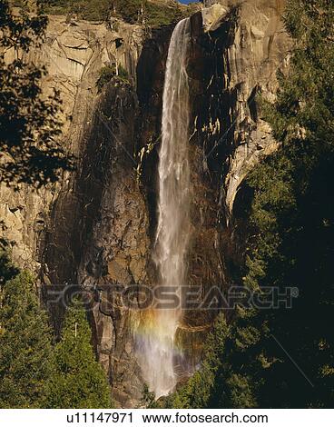 Stock Image - Bridal Vail Falls. Fotosearch
