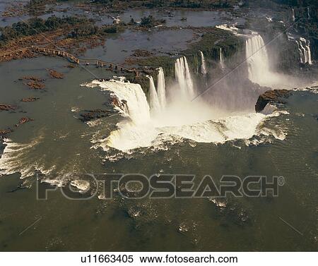 Iguazu Falls View Large Photo Image Stock Photography - Iguazu Falls. Fotosearch