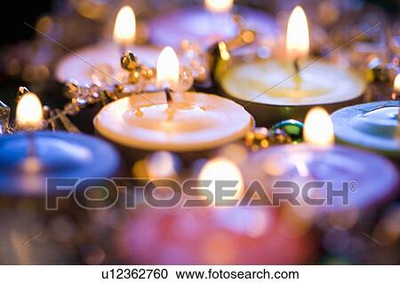 Stock Image - Candle. Fotosearch