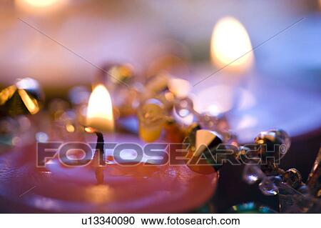 Stock Image - Candle. Fotosearch
