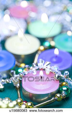 Stock Image - Candle. Fotosearch