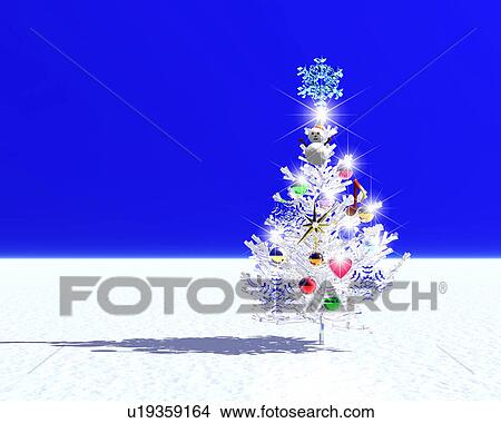 Picture - Christmas tree. Fotosearch