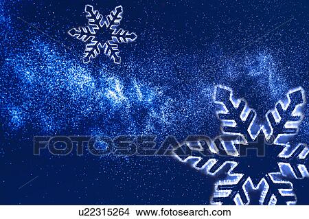 Crystals of snow View Large Photo Image Picture - Crystals of snow. Fotosearch