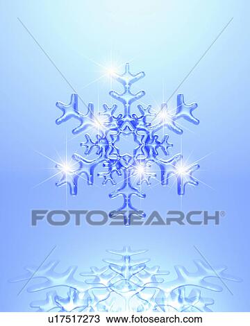 Snow crystal View Large Photo Image Stock Image - Snow crystal. Fotosearch