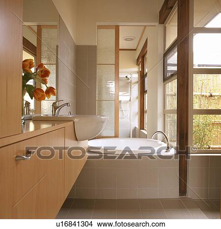 Bath room View Large Photo Image Picture - Bath room. Fotosearch