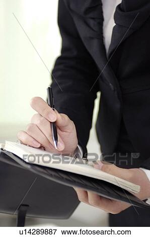 Stock Photo - Business notebook. Fotosearch