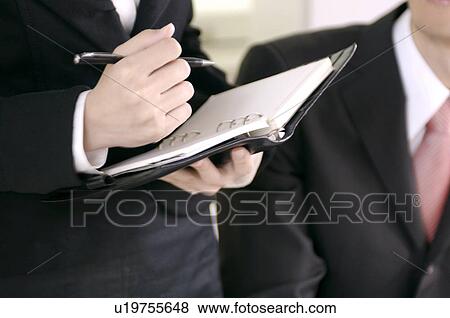 Stock Photo - Business notebook. Fotosearch
