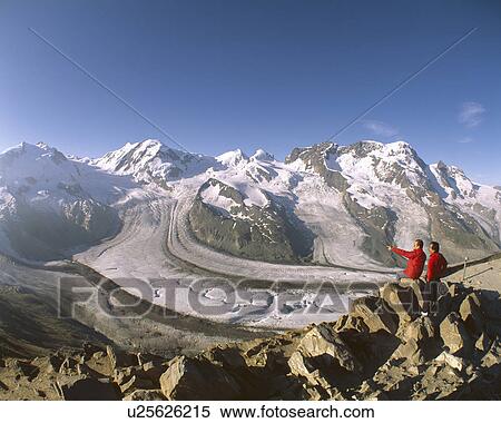 Gorner Gletscher View Large Photo Image Stock Photography - Gorner Gletscher. Fotosearch