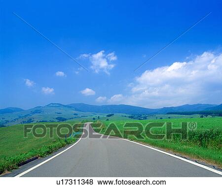 Road View Large Photo Image Stock Photo - Road. Fotosearch