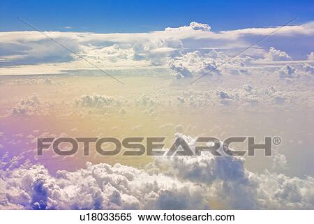 Stock Photography - Sea of cloud. Fotosearch