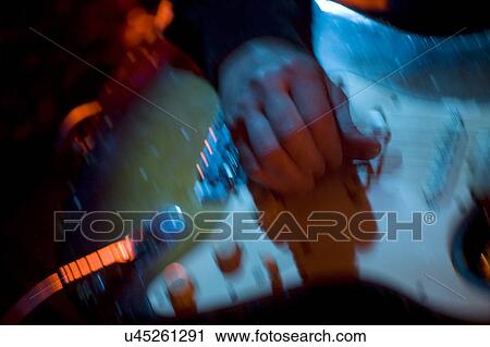 Stock Image - Electronic guitar. Fotosearch