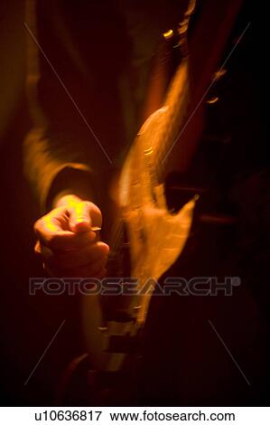 Stock Photo - Electronic guitar. Fotosearch