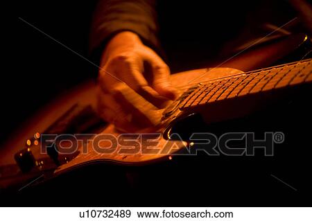 Stock Photo - Electronic guitar. Fotosearch