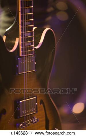 Stock Photo - Electronic guitar. Fotosearch