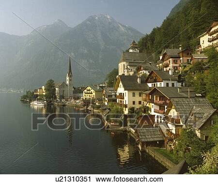 Stock Image - Hallstatt. Fotosearch
