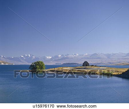 Stock Image - Lake Tekapo. Fotosearch
