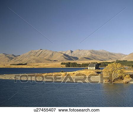 Stock Photo - Lake Tekapo. Fotosearch
