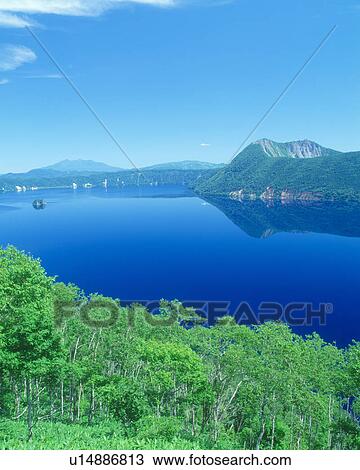 Stock Image - Mashu lake. Fotosearch