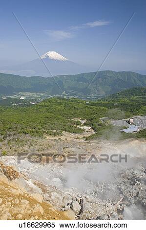 Owakudani View Large Photo Image Stock Photography - Owakudani. Fotosearch