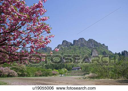 Stock Photograph - Mt. Myougi. Fotosearch
