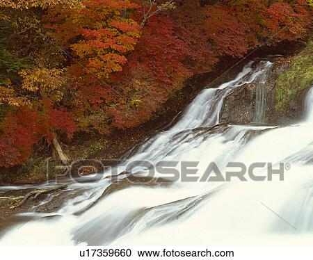 Ryuzu waterfall View Large Photo Image Stock Image - Ryuzu waterfall. Fotosearch
