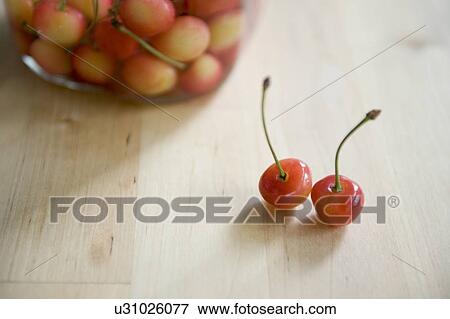 Cherry liquor and cherry View Large Photo Image Stock Photo - Cherry liquor and cherry. Fotosearch