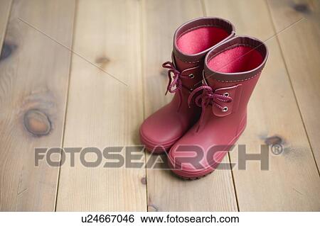 Rain boots View Large Photo Image Stock Photograph - Rain boots. Fotosearch