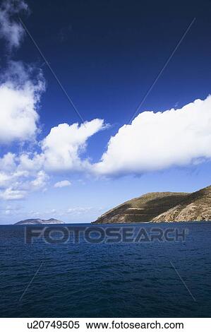 Stock Photography - Hills at the seaside. Fotosearch