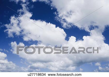 Picture - Low angle view of clouds. Fotosearch
