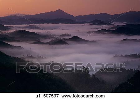 Stock Photo - "Field Of Clouds, Nara, Japan". Fotosearch