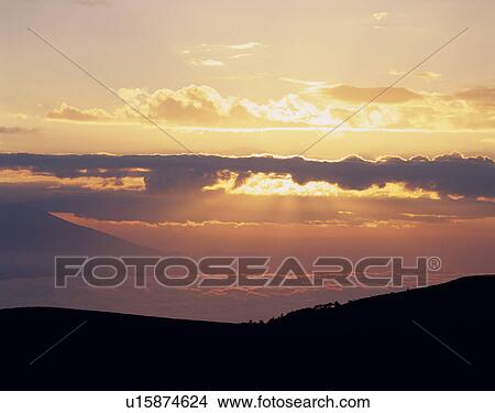 Picture - "Morning Glow, Nagano, Japan". Fotosearch