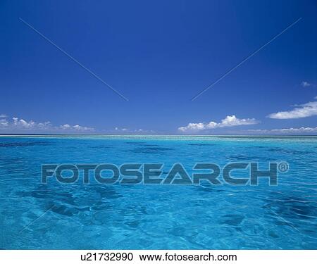 Stock Image - "Seascape, Okinawa, Japan". Fotosearch