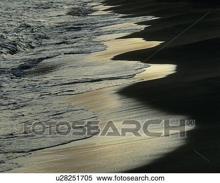 Stock Photography - "Surf Of Ocean, Tokyo, Japan". Fotosearch
