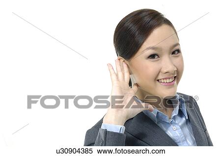 Businesswoman showing her palm View Large Photo Image Stock Photography - Businesswoman showing her palm. Fotosearch